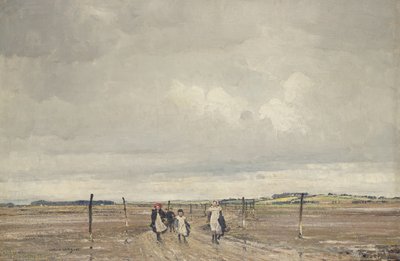 Heim über den Sand von William Page Atkinson Wells