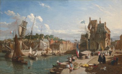 Honfleur, Normandie von William Parrott
