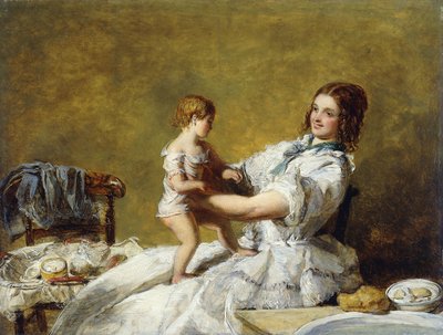 Schlafenszeit, 1909 von William Powell Frith