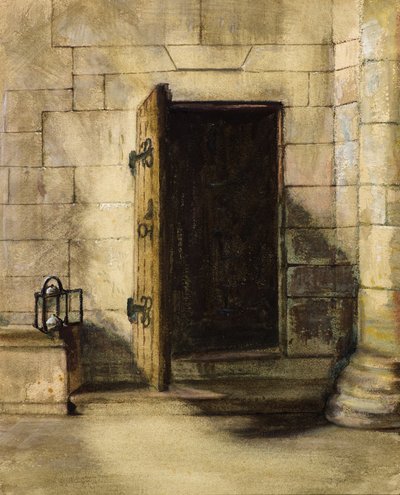 Eingang zur Treppe, Alter Turm von William Proudfoot