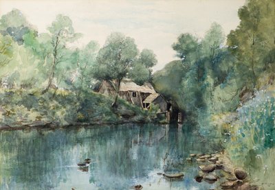 Sägewerk, Speediehill von William Proudfoot