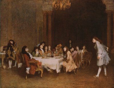 Der Voltaire-Vorfall, 1883-1907, ca. 1930 von William Quiller Orchardson