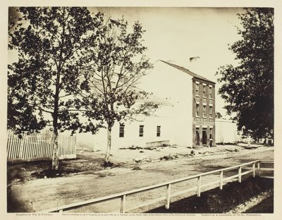 Sklavengefängnis, Alexandria, Virginia, August 1862 von William R. Pywell