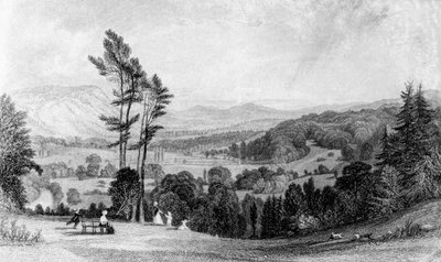 Blick von Norbury, Surrey, 19. Jahrhundert von William Radclyffe