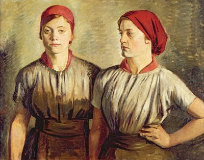 Sheffield Puffer Mädchen von William Rothenstein