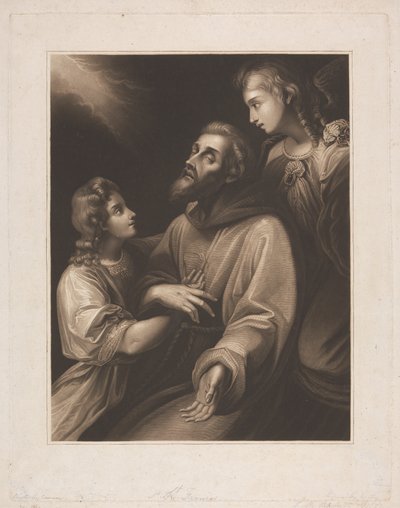 Die Ekstase des heiligen Franziskus von William Say
