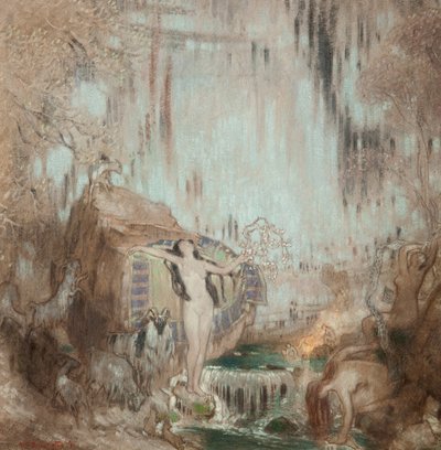 Die Nymphe von Malham Cove von William Shackleton