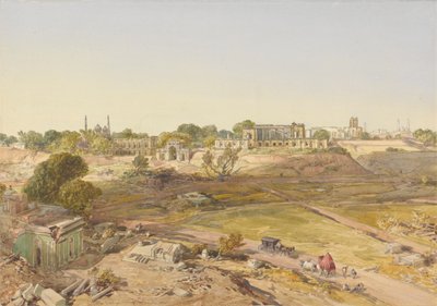 Die Residenz, Lucknow von William Simpson