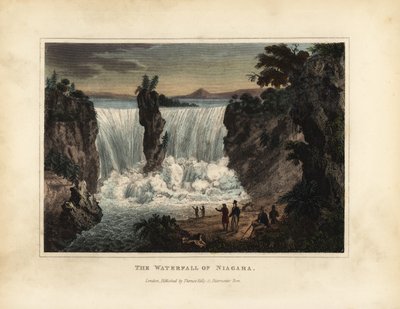 Der Wasserfall von Niagara von William Smellie