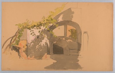 Studie einer Türöffnung von William Stanley Haseltine