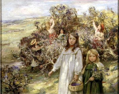 Brombeeren sammeln von William Stewart MacGeorge