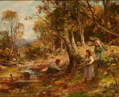Holz sammeln von William Stewart MacGeorge