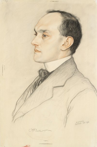 Porträt von Charles Francis Bell, 1913 von William Strang