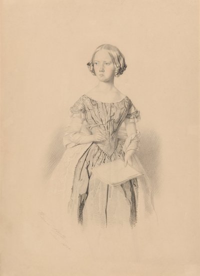 Junge Frau mit einem Buch von William Strutt