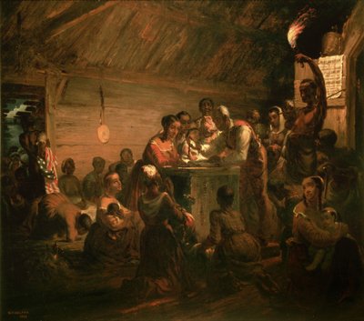 Die Stunde der Emanzipation, 1863 von William Tolman Carlton