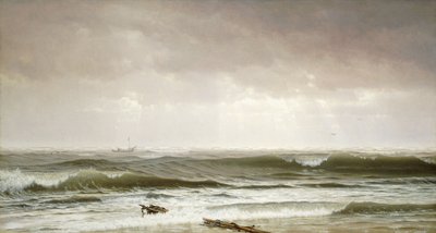 Entlang der Küste, 1870 von William Trost Richards