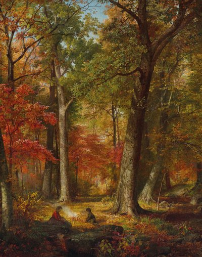 Herbstwald von William Trost Richards