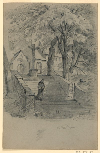 Kirche, Deutschland von William Trost Richards