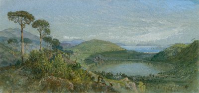 Lago Avernus von William Trost Richards