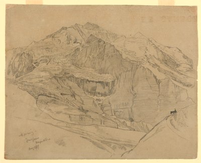 Landschaft, Jungfrau, Schweiz von William Trost Richards