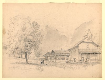 Landschaft, Grindelwald, Schweiz von William Trost Richards