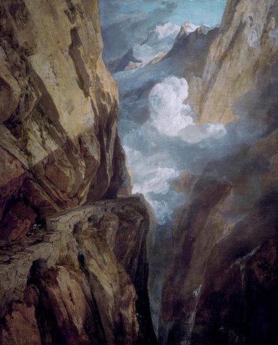 Der St. Gotthard-Pass von Joseph Mallord William Turner