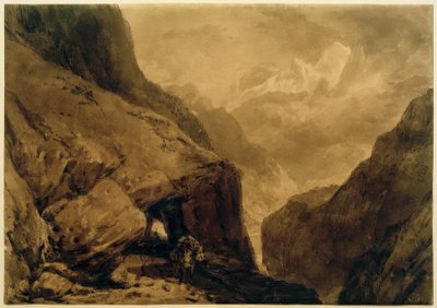 Mt St Gothard von Joseph Mallord William Turner