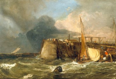 Alter Margate Pier von Joseph Mallord William Turner