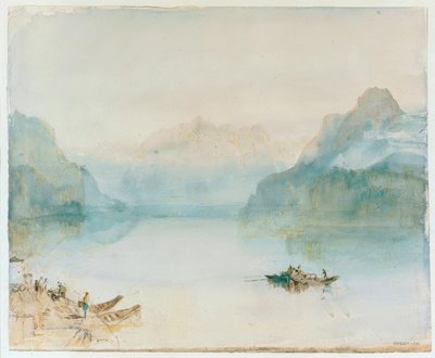 Die Bucht von Uri von Joseph Mallord William Turner