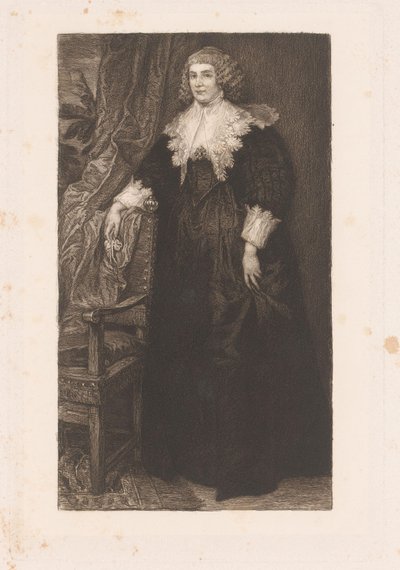 Porträt von Anna van Craesbecke von William Unger
