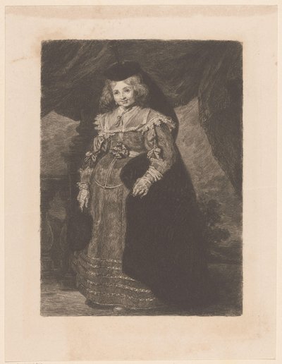 Porträt von Emerentia van Beresteyn von William Unger
