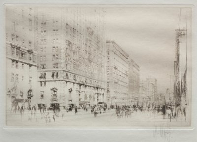 Park Avenue, New York von William Walcot
