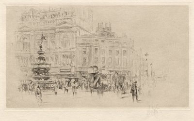 Picadilly Circus von William Walcot