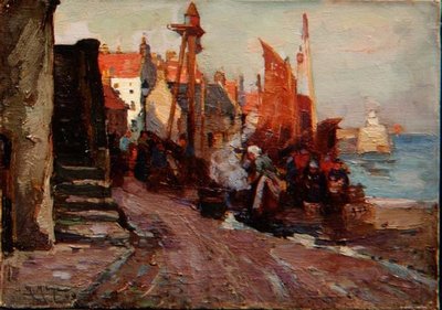 Entladen des Fangs von William Watt Milne