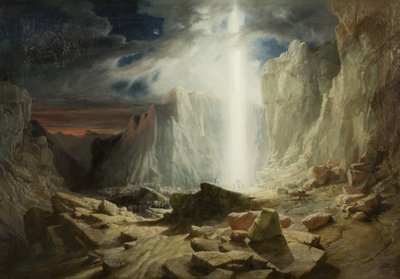 Israeliten ziehen durch die Wüste von William West