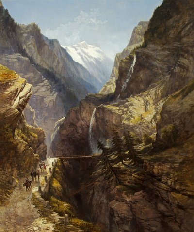 Der Simplonpass von William West