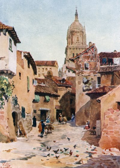 Salamanca, eine alte Straße von William Wiehe Collins