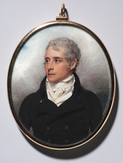 Porträt von Sandford Peacocke, 1801 von William Wood