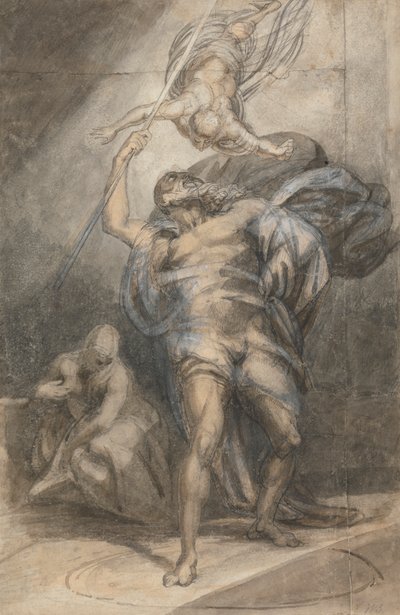 Prospero ruft Ariel von William Young Ottley