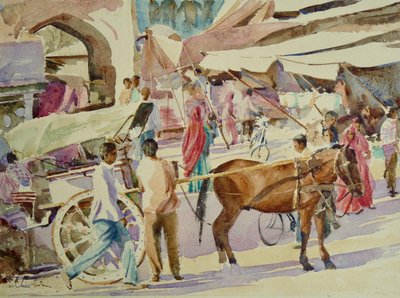 680 Uhrturmmarkt, Jodhpur von Wilson Clive