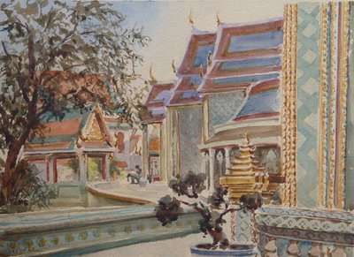 868 Wat Ratchaborpit, Bangkok von Wilson Clive