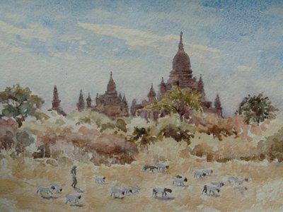 897 Thein Ma Zi aus Penathagu, Bagan von Wilson Clive