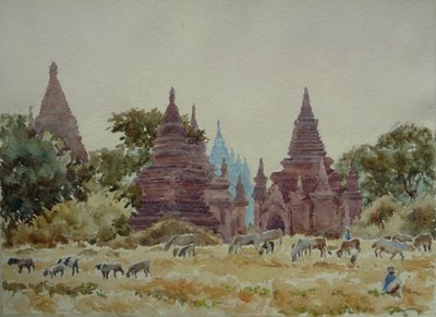 902 Thatbyinnyu, Bagan von Wilson Clive