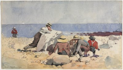 Ein Clam-Bake, 1873 von Winslow Homer
