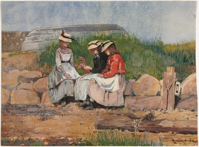 Die Tochter eines Fischers von Winslow Homer