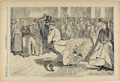 Ein Pariser Ball - Tanzen im Casino von Winslow Homer