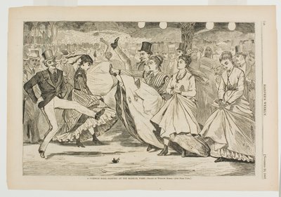Ein Pariser Ball—Tanzen im Mabille, Paris von Winslow Homer