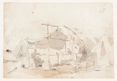 Zelt des Armeekochs von Winslow Homer
