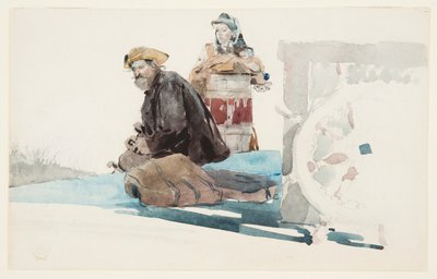 Deckpassagiere von Winslow Homer