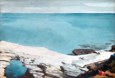 Natürliche Brücke, Bermuda, ca. 1901 von Winslow Homer